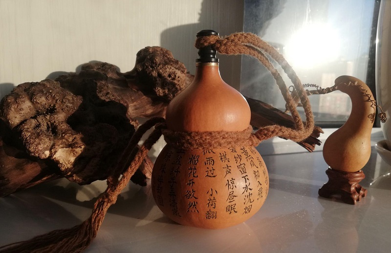 酒葫芦制作过程,酒葫芦的制作方法防漏和上色